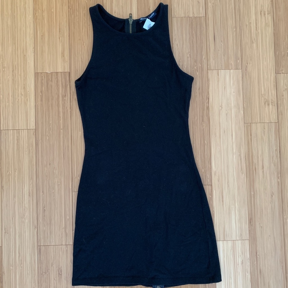 Brandy Melville Zipper bodycon dress with tags!